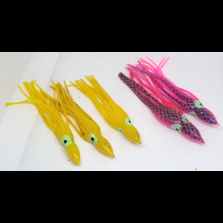 Lotto Polipetti Octopus assortiti - Esche morbide - recupero alluvione - EF41
