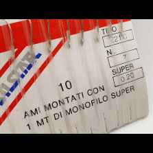 30 Ami montati con 1 metro filo super 0.20 - 221C - N. 7 - CD926