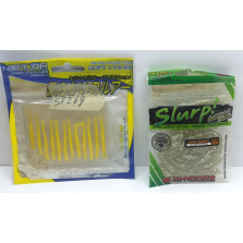 Lotto Gomme assortite - Soft bait - recupero alluvione - Pesca - CD758