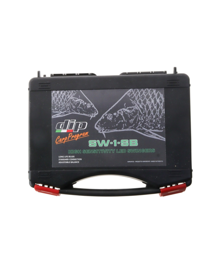 DIP Carp Program cassetta avvisatori SW-1-SB High Sensitivity Led Swingers GH201